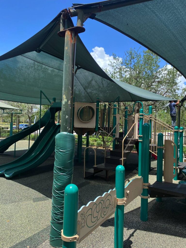 Dialux MIA maintenance of shade sails, awnings and outdoor structures