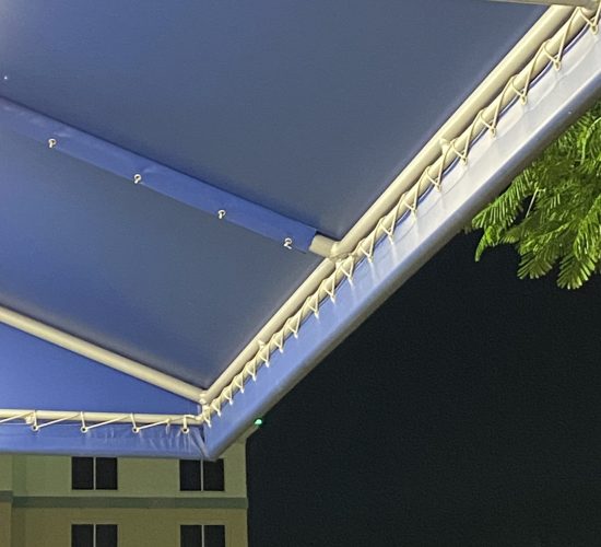 Dialux MIA custom awnings and gazebos for outdoor spaces
