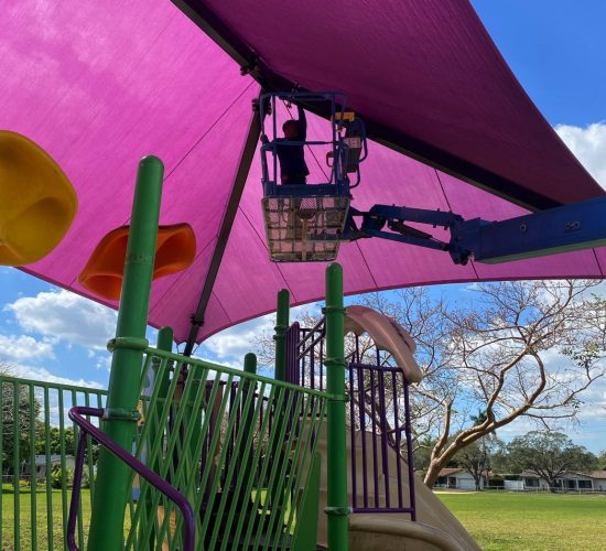 Dialux MIA maintenance of shade sails, awnings and outdoor structures