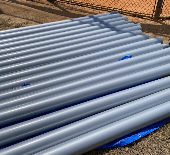 Dialux MIA custom steel fabrication and powder coated structures